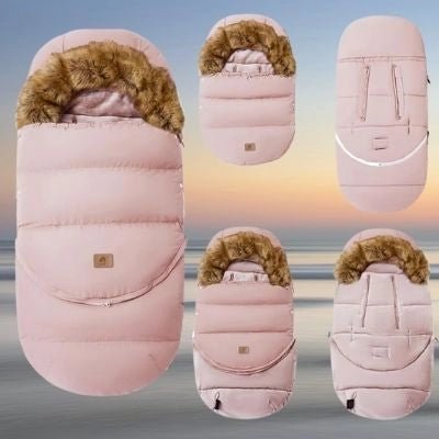 Chancelière-poussette-Rose-model-design