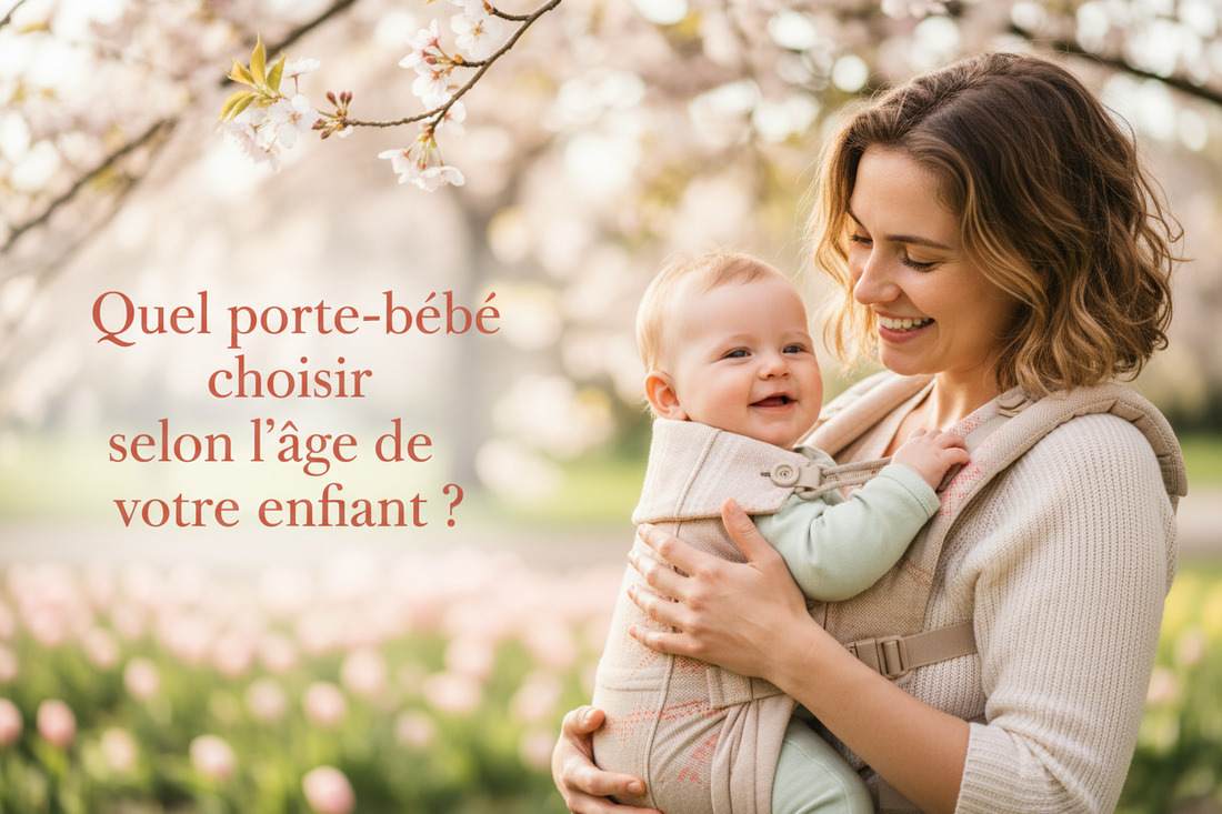 Quel porte-bébé choisir selon l'âge de votre enfant ?