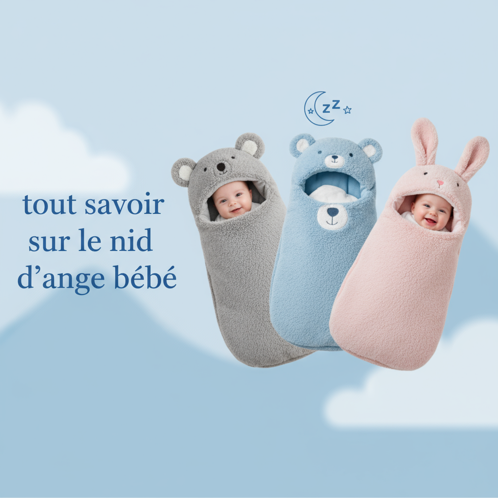 Nid d'ange bébé : à quoi ça sert et jusqu'à quel âge l'utiliser ?