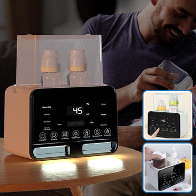 chauffe biberon double facilement programmable interface tactile