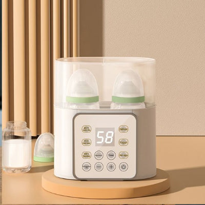 Chauffe biberon ultra-rapide capacité deux biberons