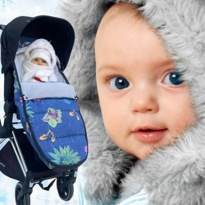 Chancelière-pour-poussette-visage-bébé-sourire