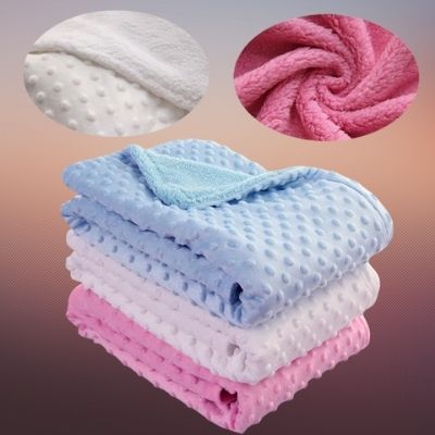couverture-bebe-calinzen-rose-blanche-bleue-polaire