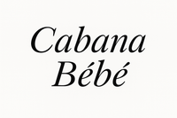 écris cabana bébé comme image en italique
