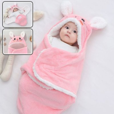 nid-d-ange-bébé-roselapin-enveloppant-bébé-capuche-lapino