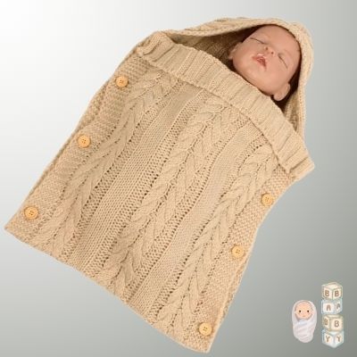 NID-D-ANGE-beige-tricot-boutonné-enveloppe-bébé