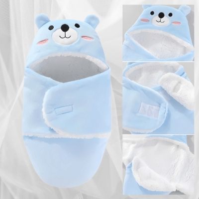 nid-dange-bebe-bleu-capuche-ours-details