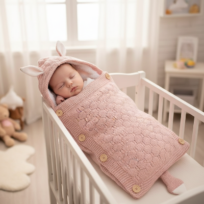 Nid d'ange cosy - Bébé endormi confortable