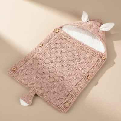 Nid d'ange cosy - Gros plan texture et finitions