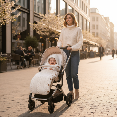 Nid d'ange bébé Ville Urbaine