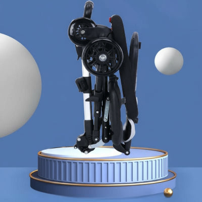 Poussette-pliable-compacte-noire