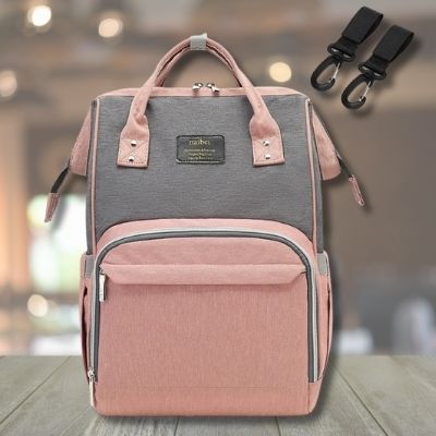 Sac-à-langer-à-dos-rose-gris-attaches
