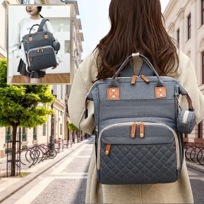 sac-a-langer-bebe-gris-fonce-portage-back