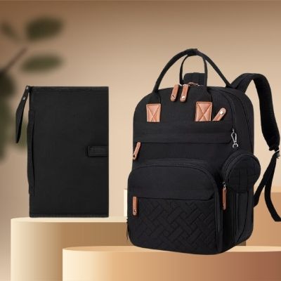 sac-a-langer-bebe-noir-matelas-a-langer-model